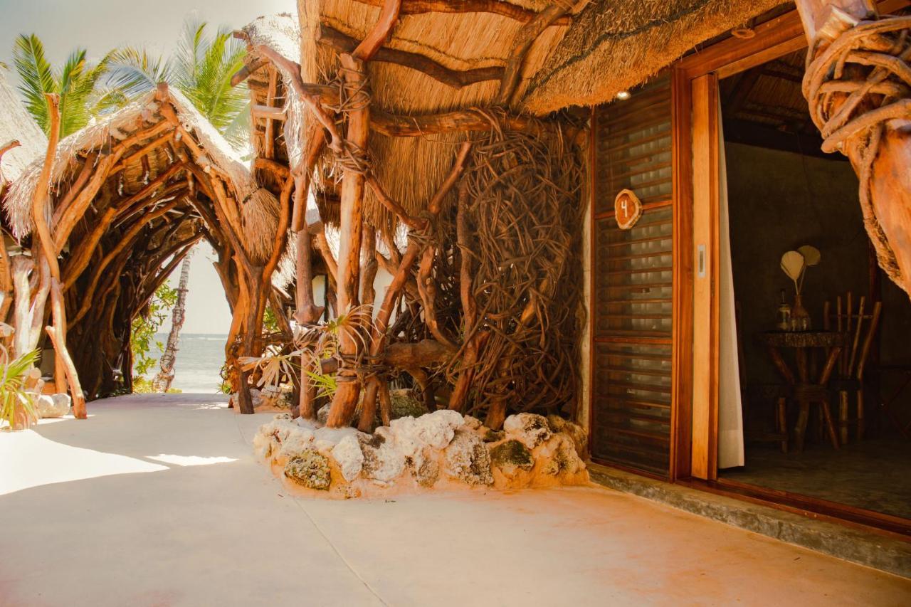 Cabanas Playa Condesa Тулум Екстер'єр фото